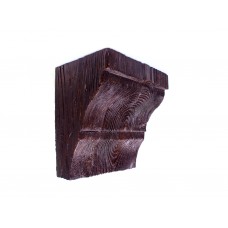 Консоль балка декоративная рустик EQ 035 classic темная 19х13
